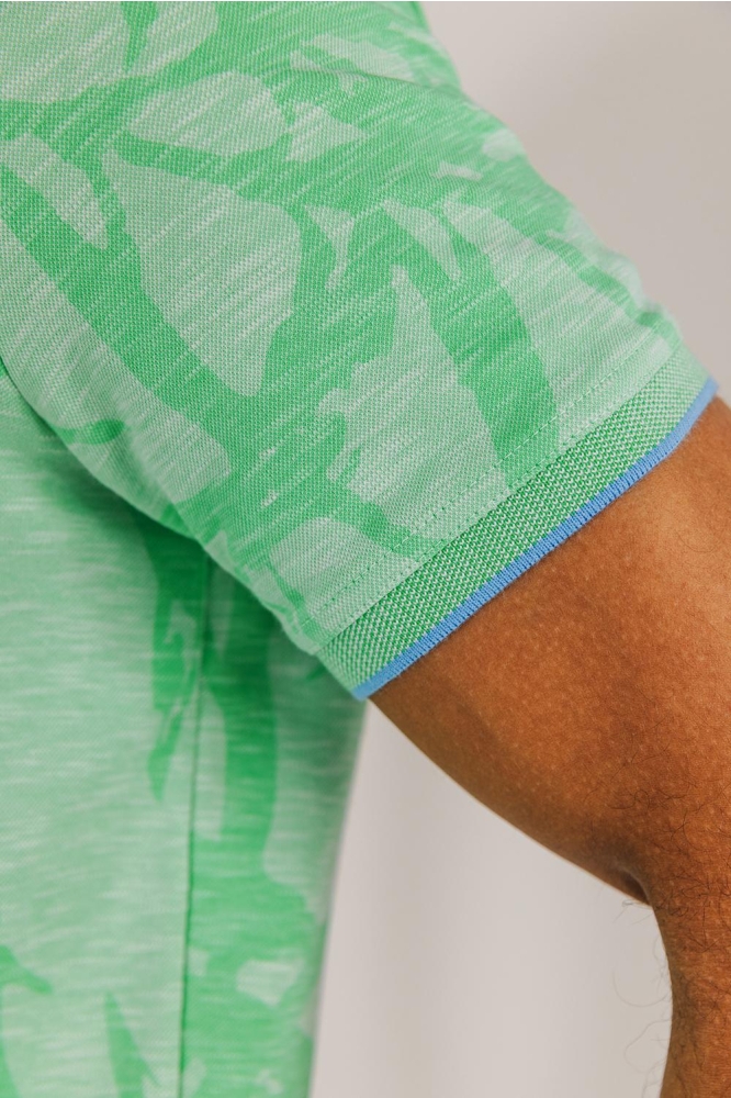 PIQUE POLO MET ALLOVER PRINT 464 15903 3111